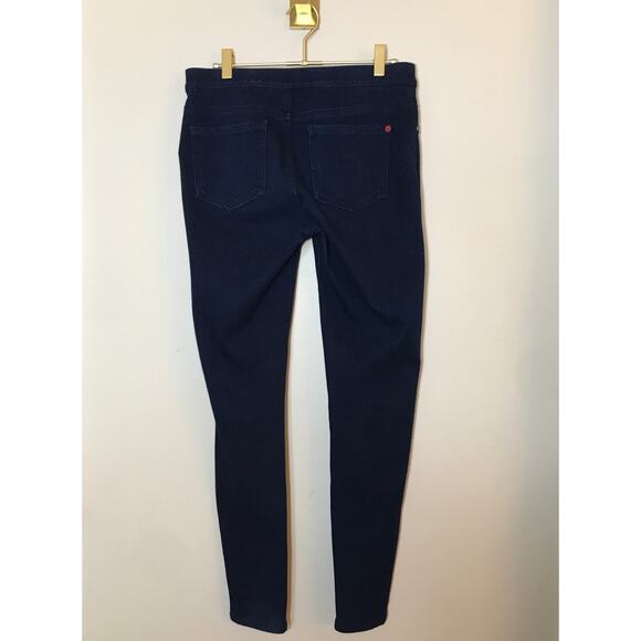 SPANX Jean-ish Dark Wash Denim Leggings M - Picture 4 of 9